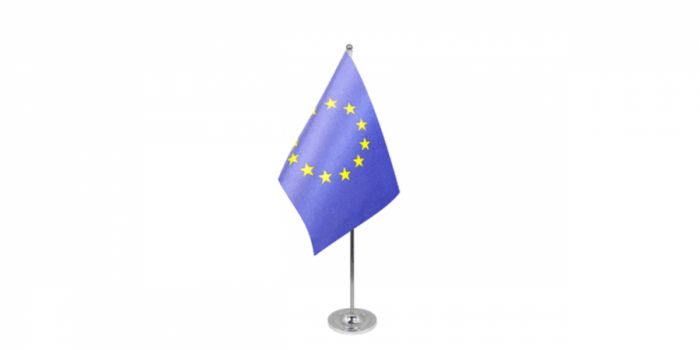 Flag for table, EU, 15X22.5cm.
