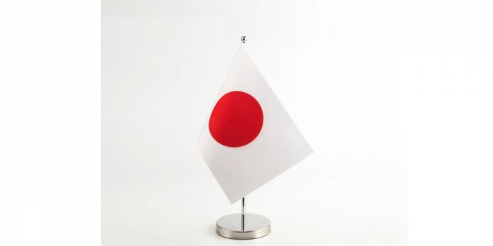 Flag for Japan, 15X22.5cm.
