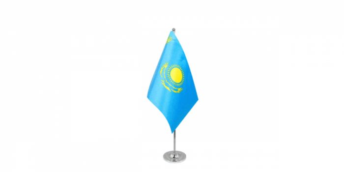 Flag of Kazakhstan, 15X22.5cm.
