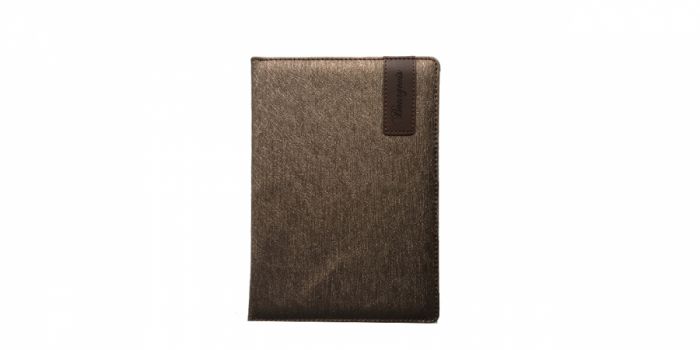 Notebook A5, 80 sheets, with leather cover