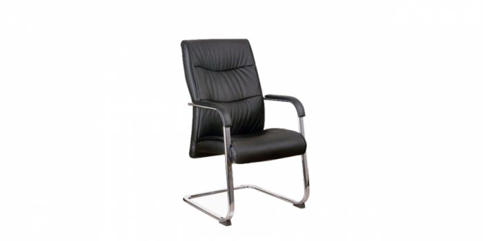 Conference chair with leather