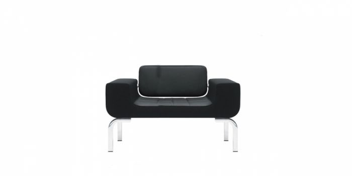 Sofa with One seat, leather surface