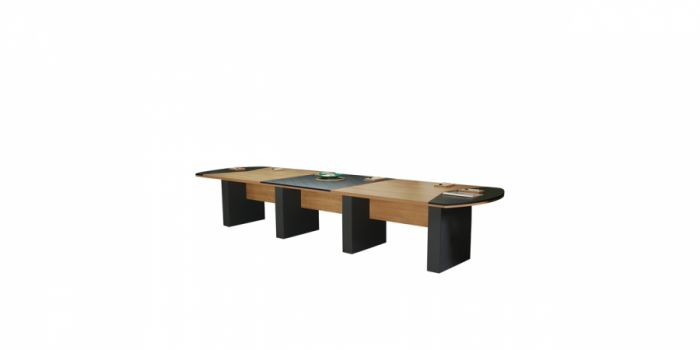 Conference table, oak / anthracite