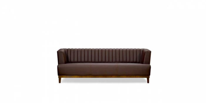 Sofa 3 seater, KAYRA, leather