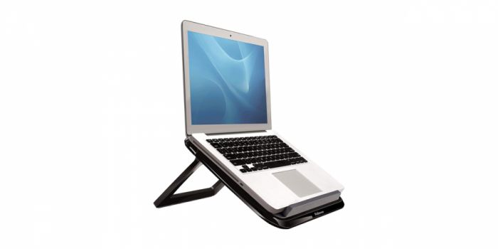 Laptop Quick Lift, from desk, plastic, black