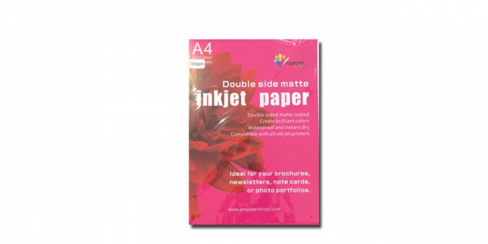 Photo paper A4, 300gr., two sided, matte
