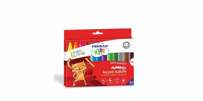 Globox Washable Jumbo Felt Tip Pen 12 Colors