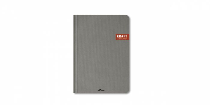 რვეული-წიგნი, A5, Kraft, ცალხაზიანი