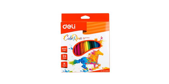 Coloured pencil 24 c., Deli