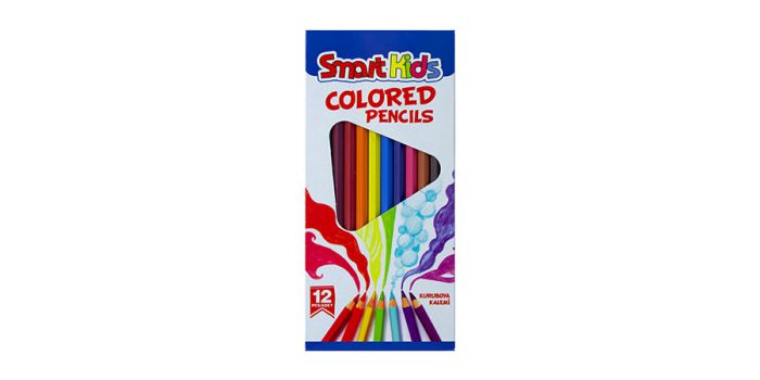 Smart Kids Colour Pencils set of 12 Colours, Globox