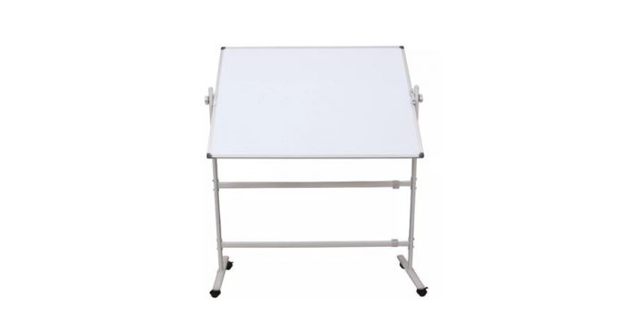 Whiteboard with stand Double side, adjustable