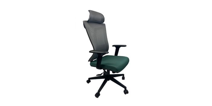 Mesh back & fabric seat, 2D headrest