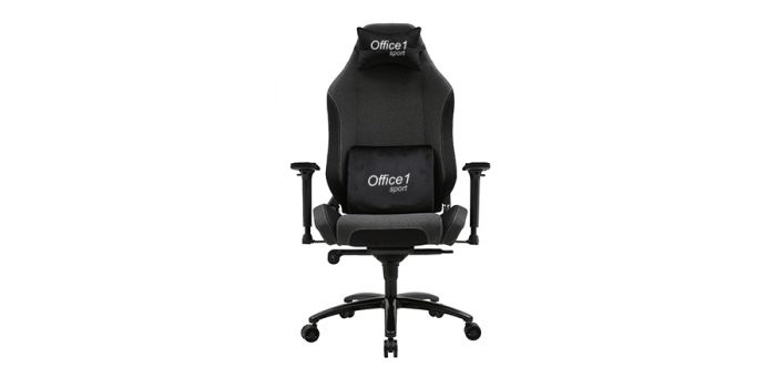 Gaming Fabric Chair Dark Grey