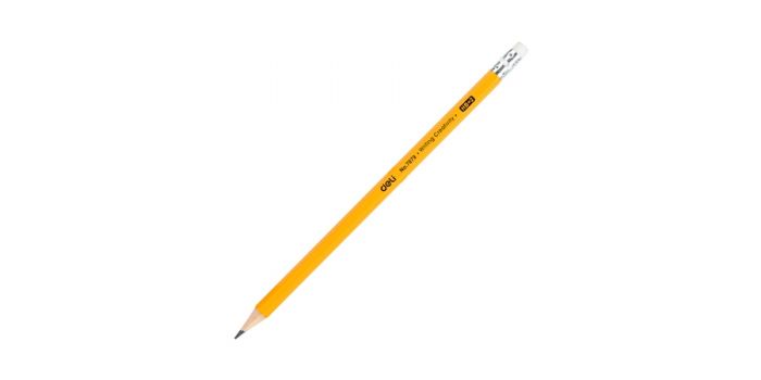 Pencil HB, with rubber