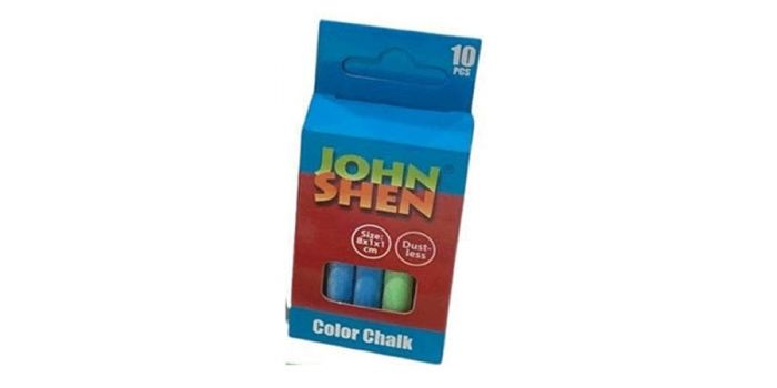 Colored chalk 10 pieces