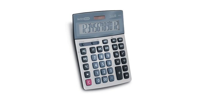 Calculator 12 digit, MAS