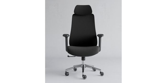 საოფისე სავარძელი, ქსოვილის ბალიშით