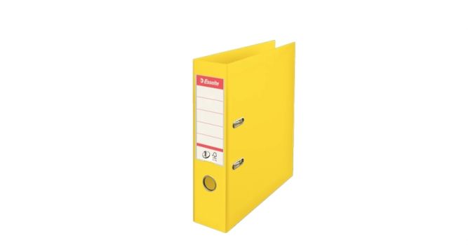 Binder Esselte, wide A4, yellow