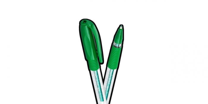 Gel pen Pensan, glitter, green