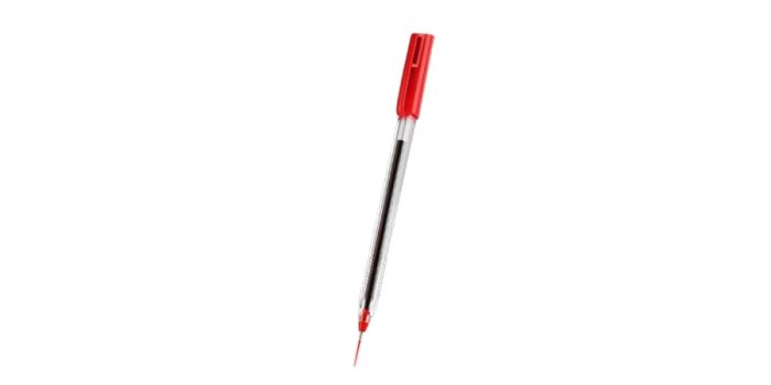 Pensan ballpoint pen, red