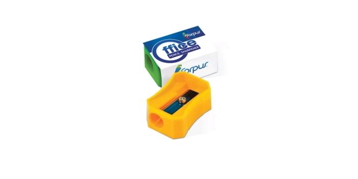 Sharpener Forpus, plastic, colored