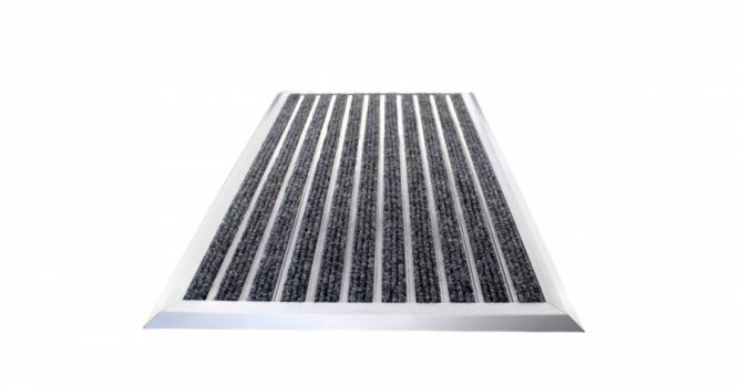 Carpet Stripe aluminum frame