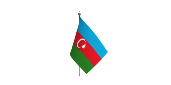 Table flag, Azerbaijan