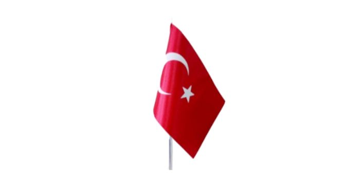 Table flag, Turkey