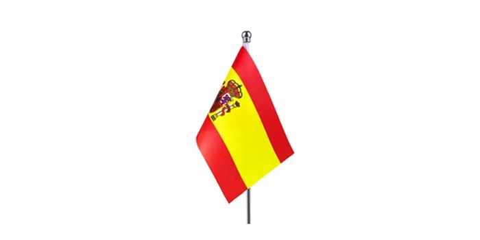 Table flag, Spain