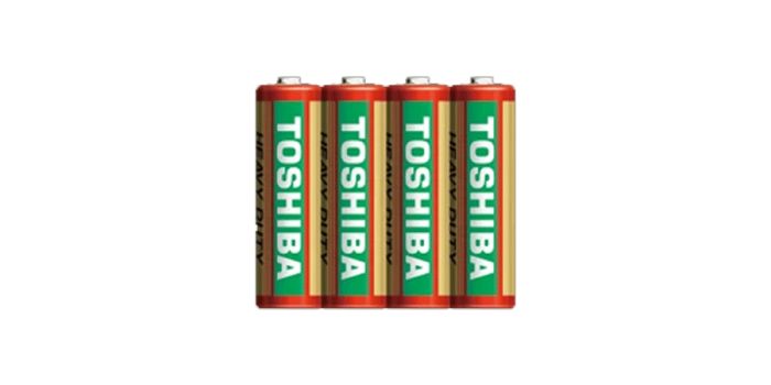 შეკვრა ელემენტების 4-ცალიანი, AA , Toshiba Heavy Duty