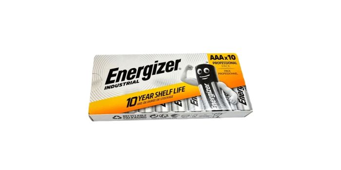 Pack of 10 batteries, AAA, Energizer Alk Power
