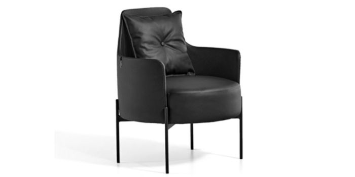 Office sofa PARMA, 1 seater