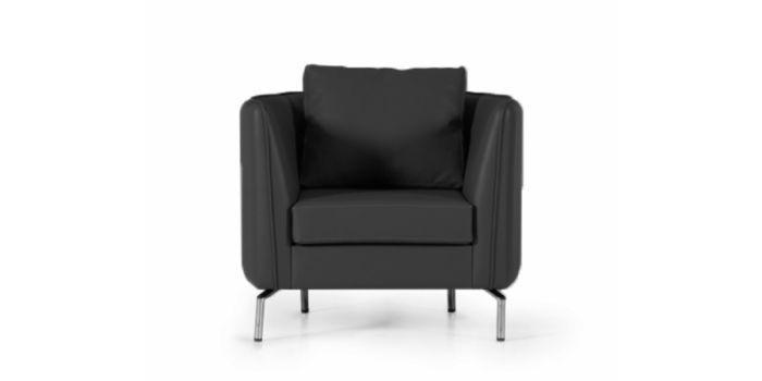 Office sofa CARMEN, 1 seater
