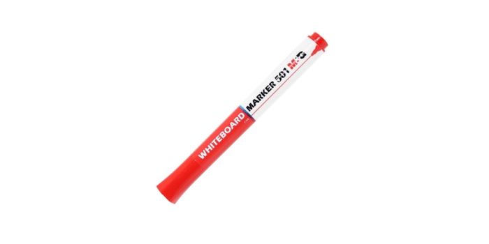 Whiteboard marker, red