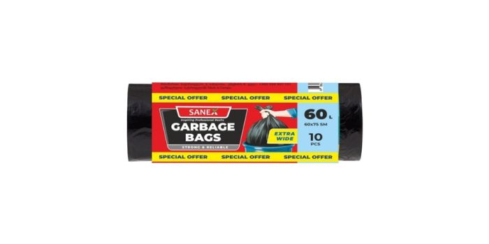 Garbage bag SANEX, 60L