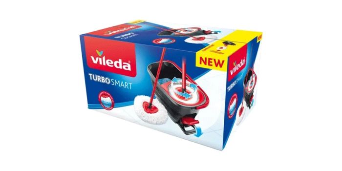 Floor cleaning stick and mop Vileda