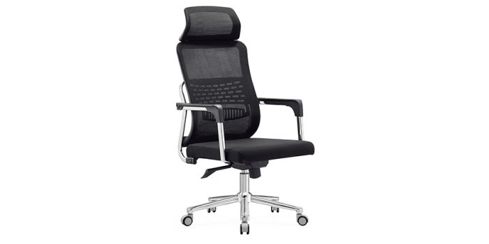 Office chair with mesh