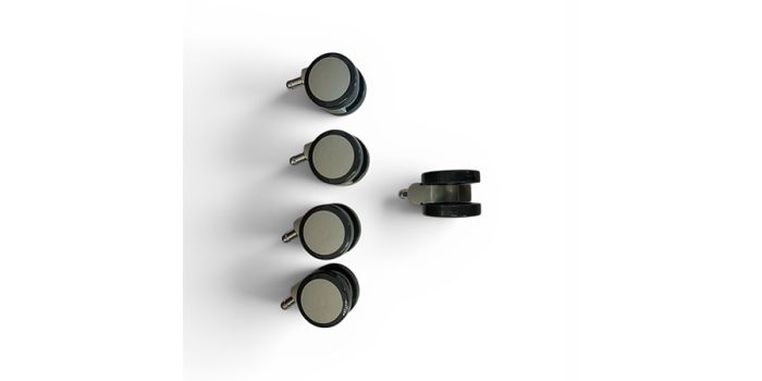 Spare part: Office chair castor, set of 5