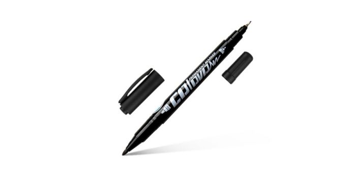 პერმანენტ CD/DVD მარკერი, შავი