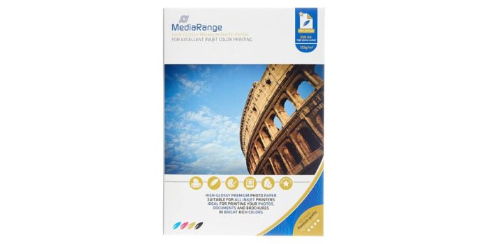 Photo paper A4, 135g, 100 sheets, glossy
