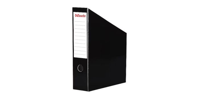 Document box Esselte, cardboard black