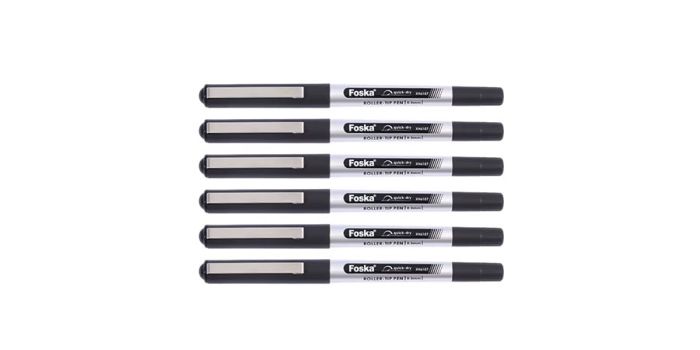 Roller-tip pen, black