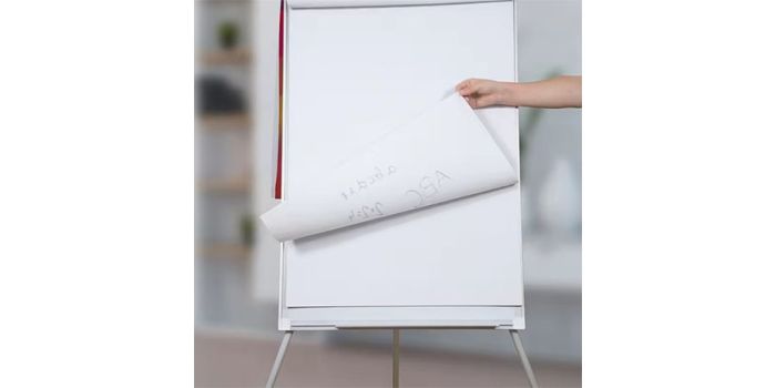 Flipchart paper, white, 25 sheets