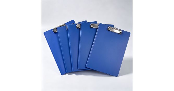 Clipboard, blue