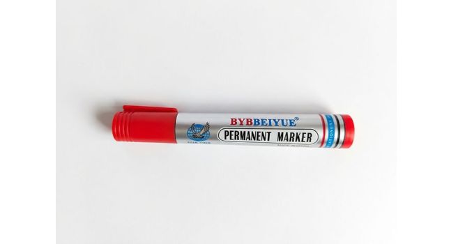 Permanent marker, red