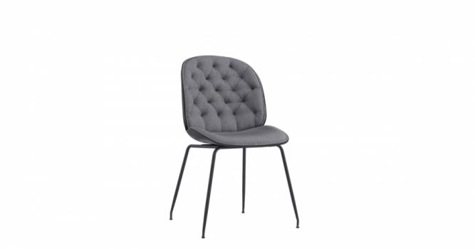 Bar chair fabric, grey 