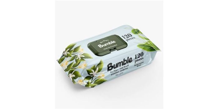 სველი ხელსახოცი BUMBLE, საბავშვო, 120ც