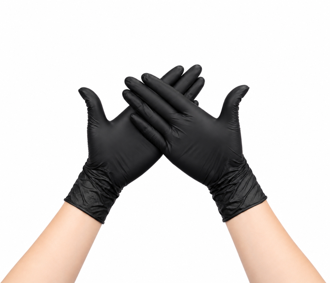 ხელთათმანი Igoto Black, ნიტრილის, L ხელთათმანი Igoto Black, ნიტრილის, L