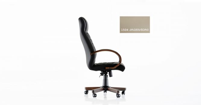 Chair CASANOVA 000N, with leather