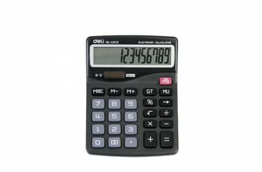 Calculator 12 digit, 15x12cm.